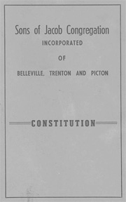 Sons of Jacob constitution, 20 June 1972.