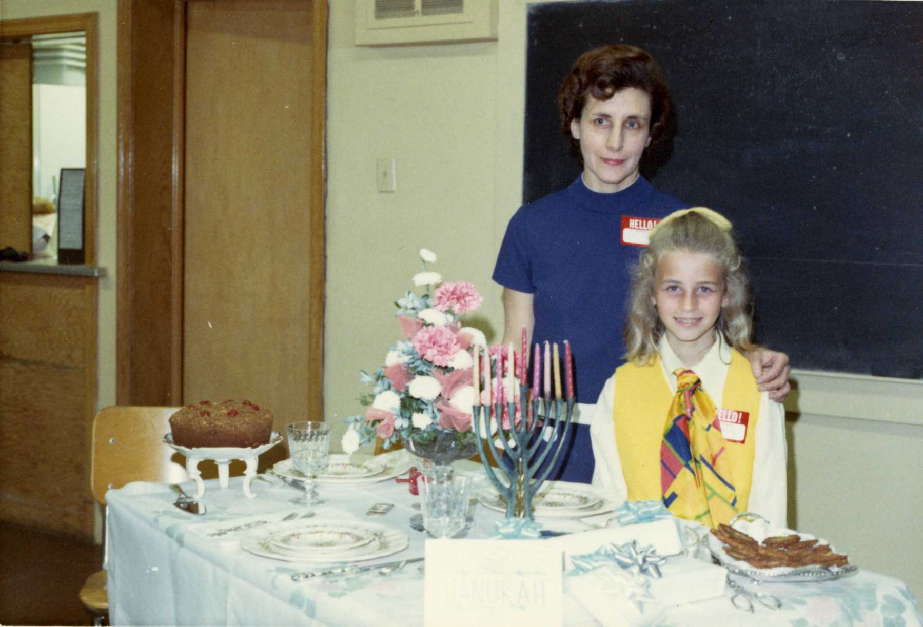 Pictured from left to right: Libby Greenspan and Anne Saks.