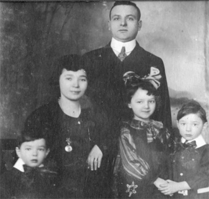The Black family, ca. 1919