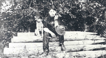 B. B. Smith in Sunderland, Ontario at age 16