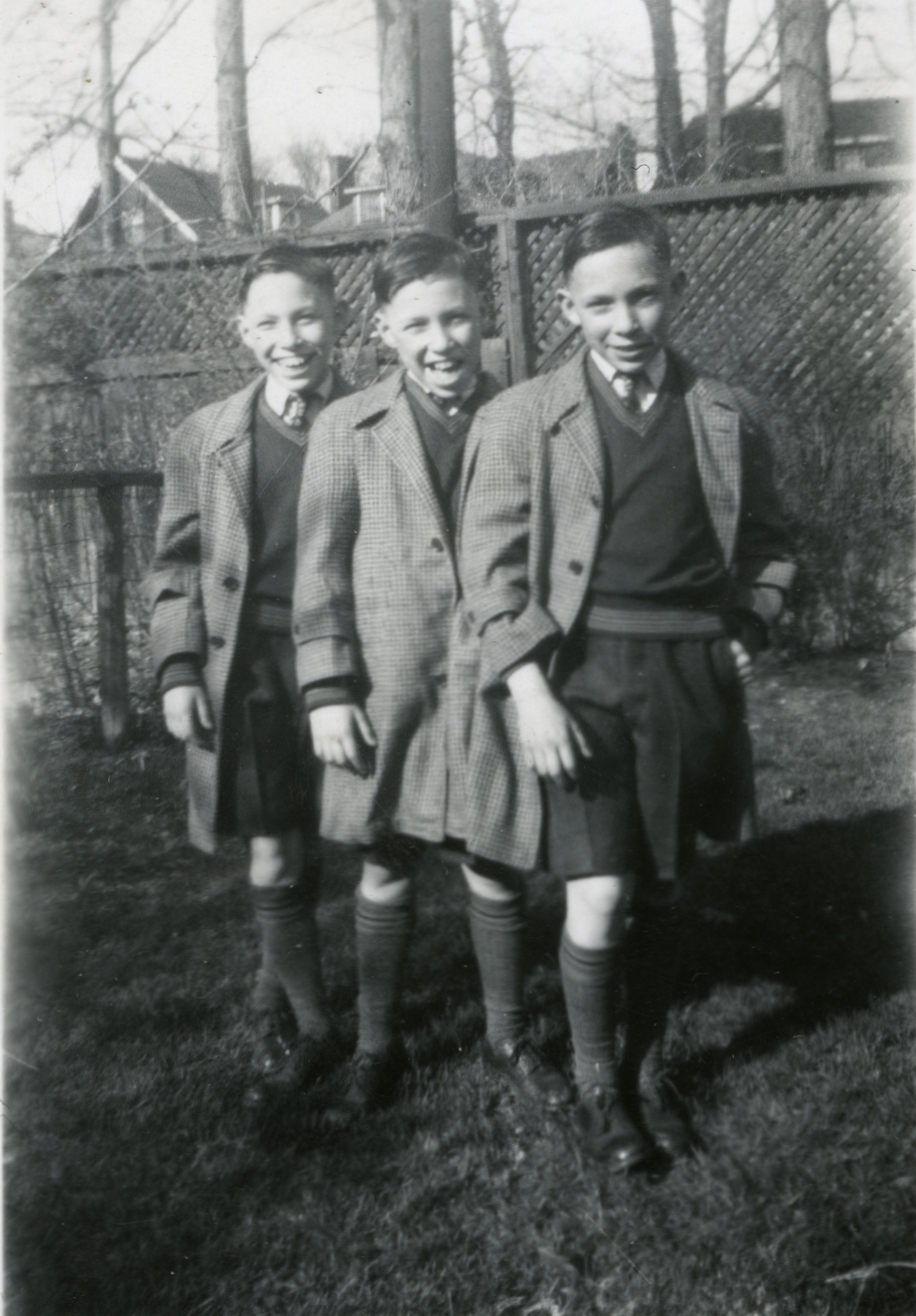 Latchman Triplets, circa 1943.