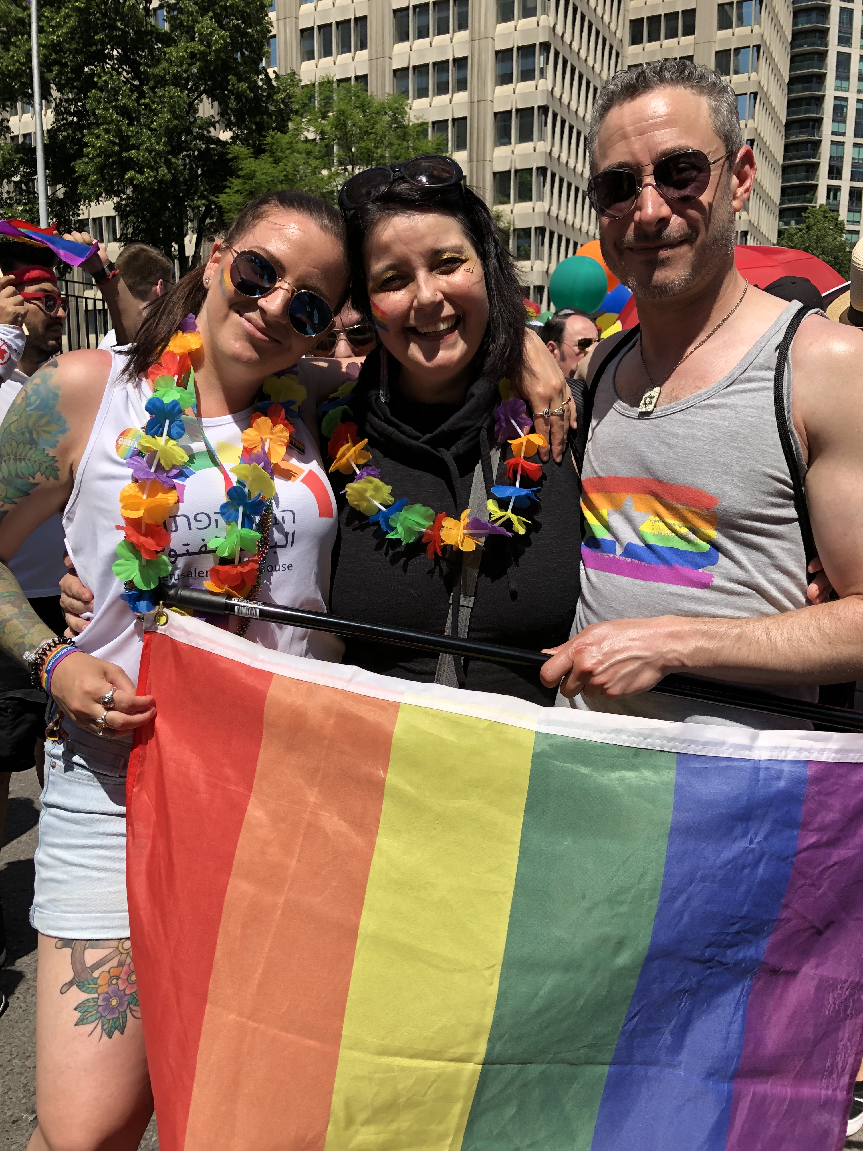 Pride parade, 26 Jun. 2019. Ontario Jewish Archives, Blankenstein Family Heritage Centre, accession 2021-3-4.