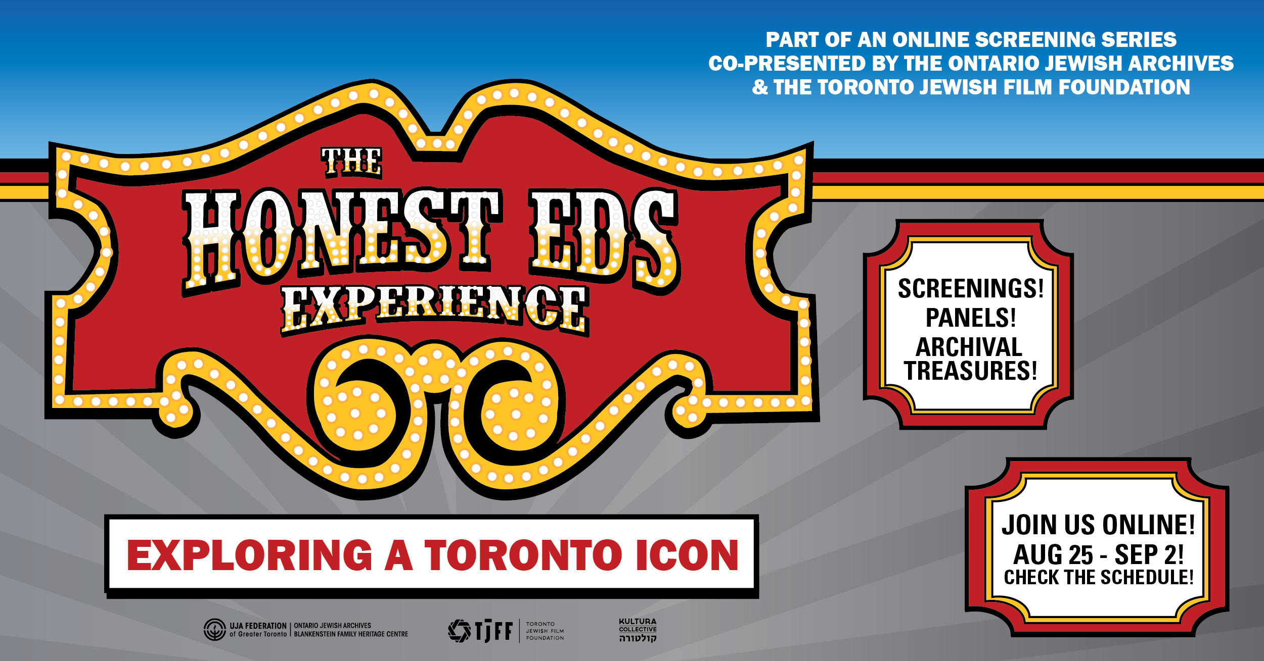 The Honest Ed's Experience banner