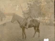Eli Bloch in South Africa during the Boer War, [1900?]. OJA, accession #2016-7/9.