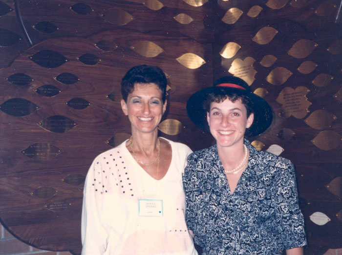 Donna Speigel with Judy Zelikovitz