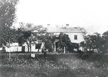 Photograph of Lt. Colonel George Taylor Denison’s home, Belle Vue